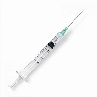 डिस्पोजेबल सिरिंज लूअर लॉक या लूअर स्लिप