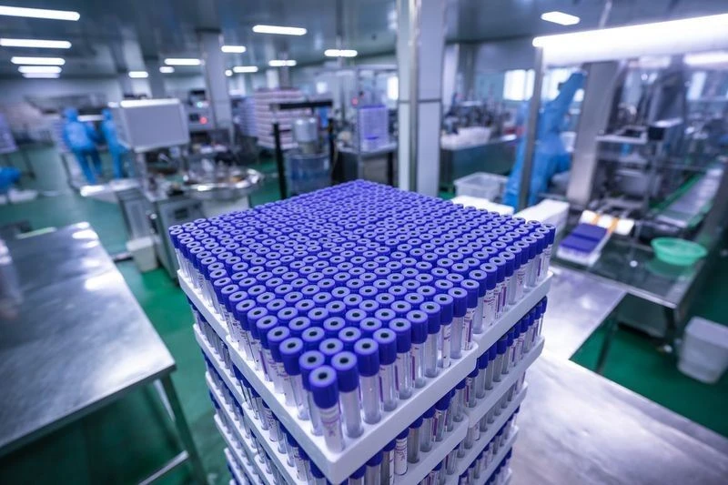 EDTA K3 Purple Cap Vacuutainer Blood Collection Tube Manufacturer