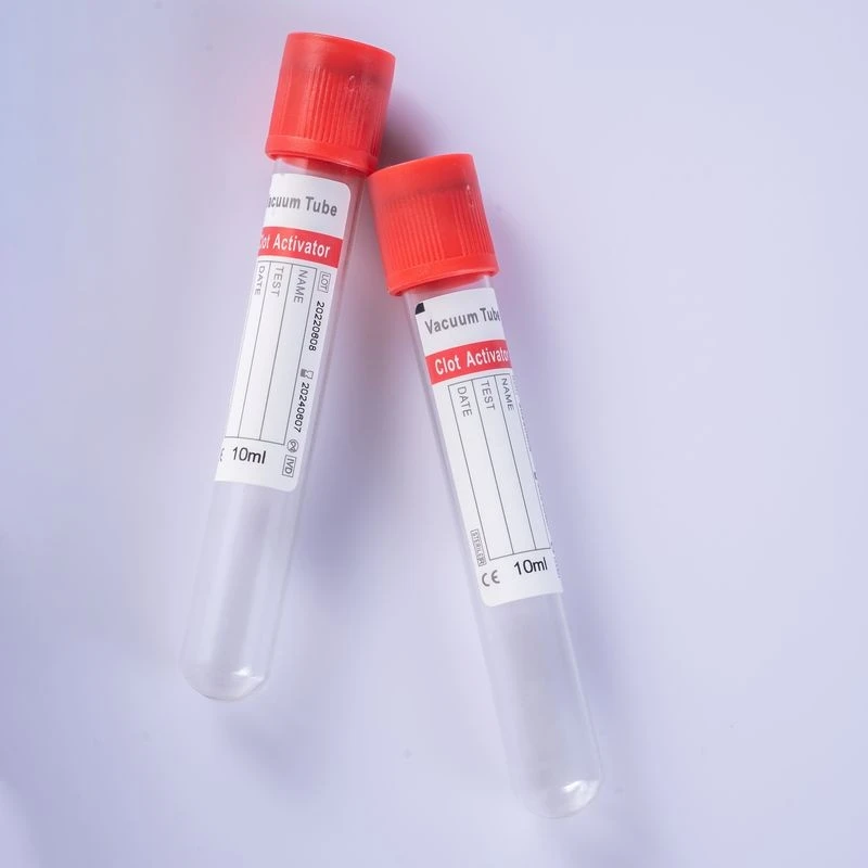 Laboratory Disposable Blood Collection Plain Procoagulation Tube factory