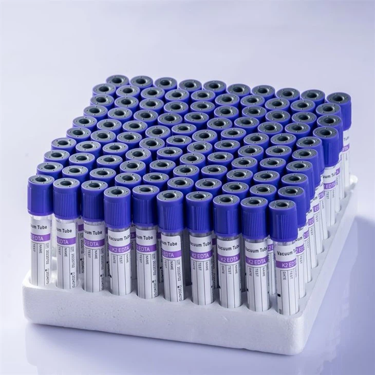 Single-Use EDTAK2/K3 Vacuum Blood Sampling Tube factory
